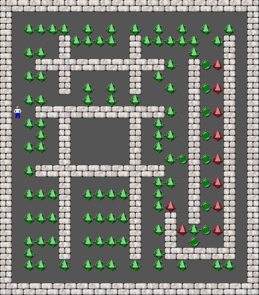 Sokoban Mass Remodel level 862